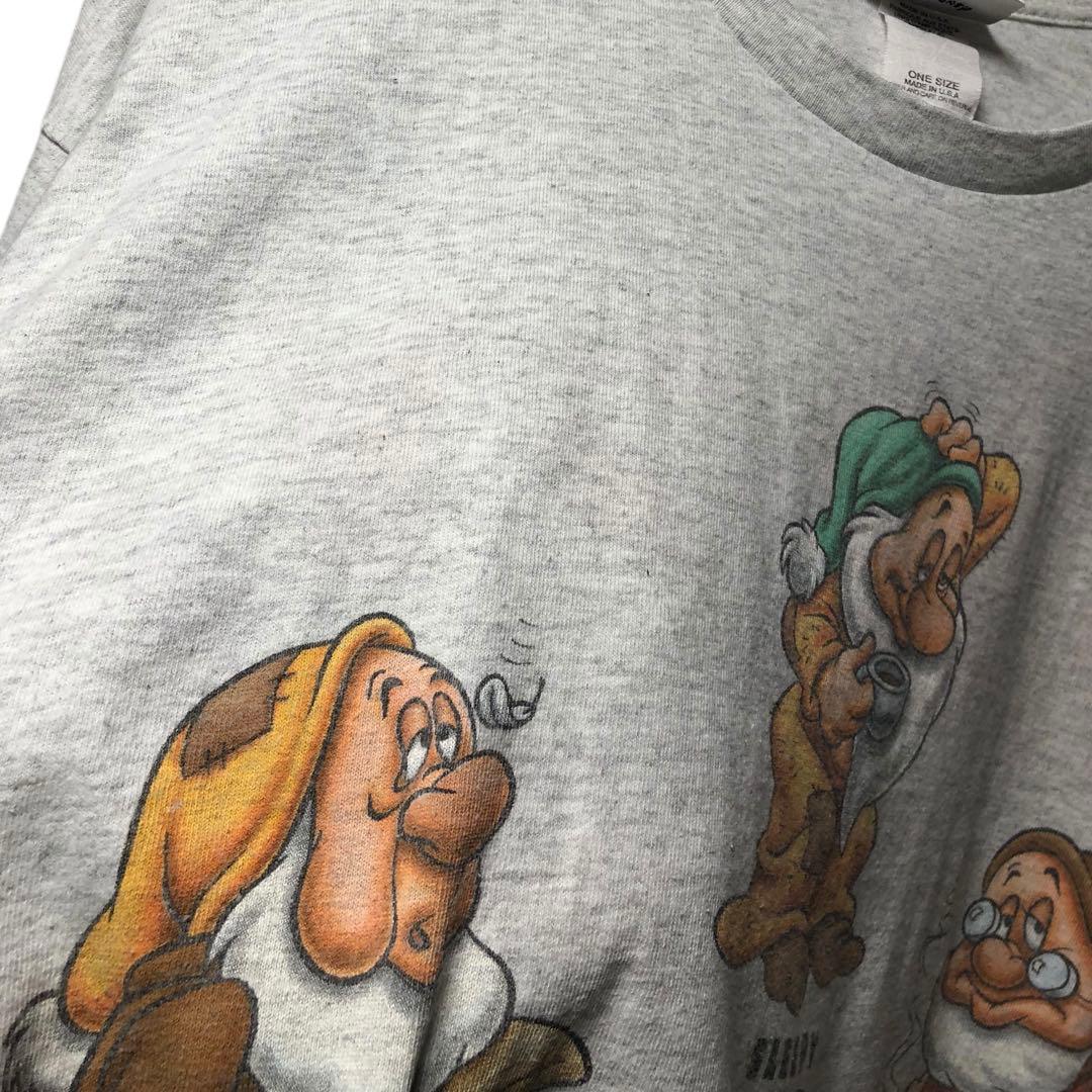 90s 七人のこびと 白雪姫 Tシャツ 2枚セット