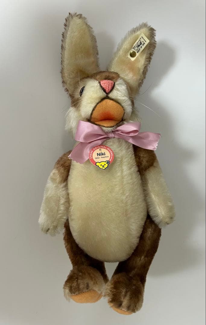 タグ付き美品/Steiff Nikiラビット 1952年レプリカ 限定5000体