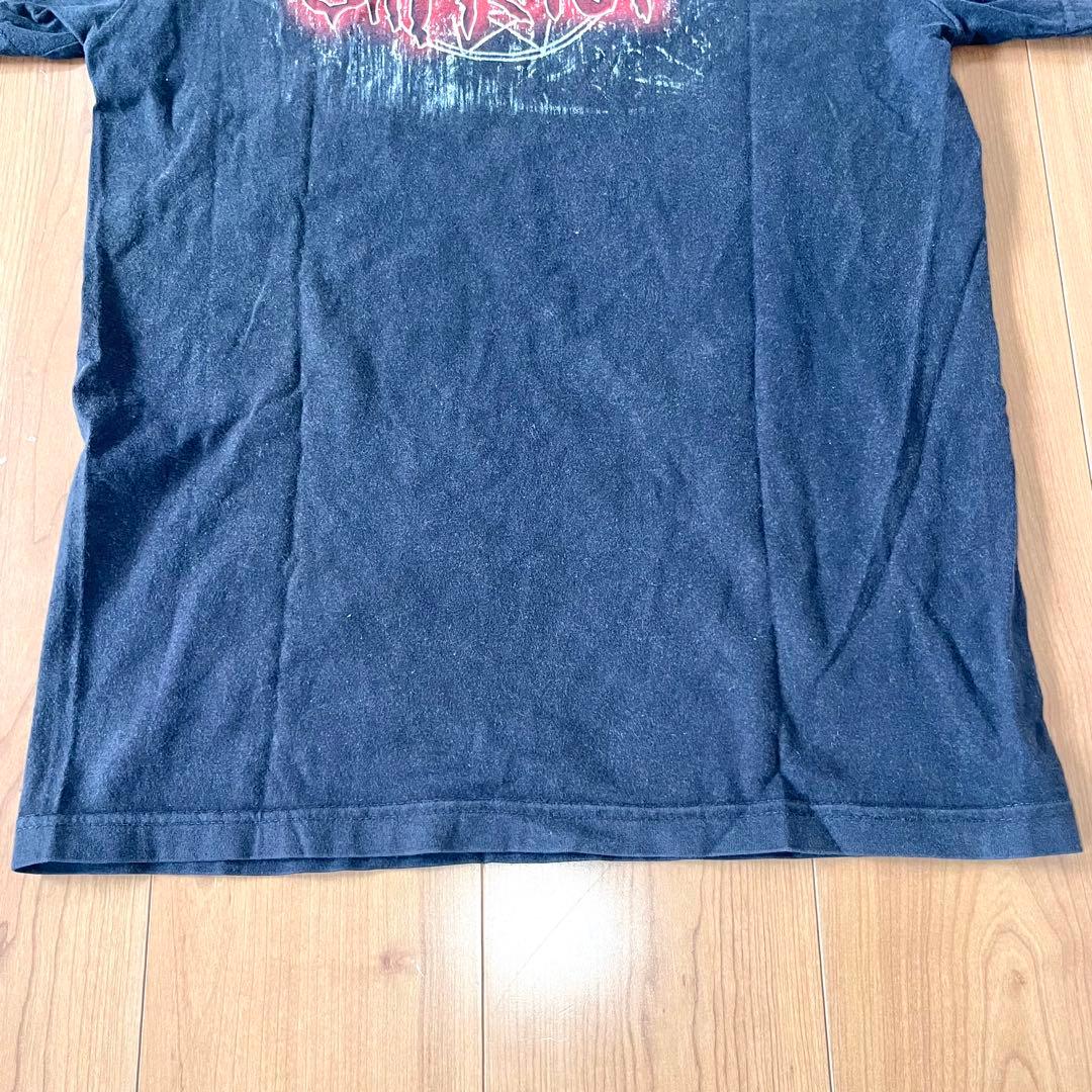 Slipknot バンドTシャツ ブラック 半袖 Tシャツ