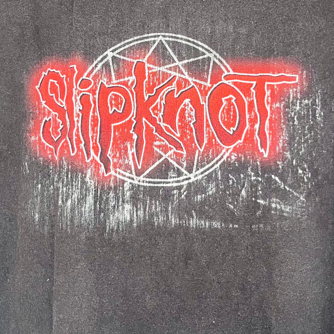 Slipknot バンドTシャツ ブラック 半袖 Tシャツ
