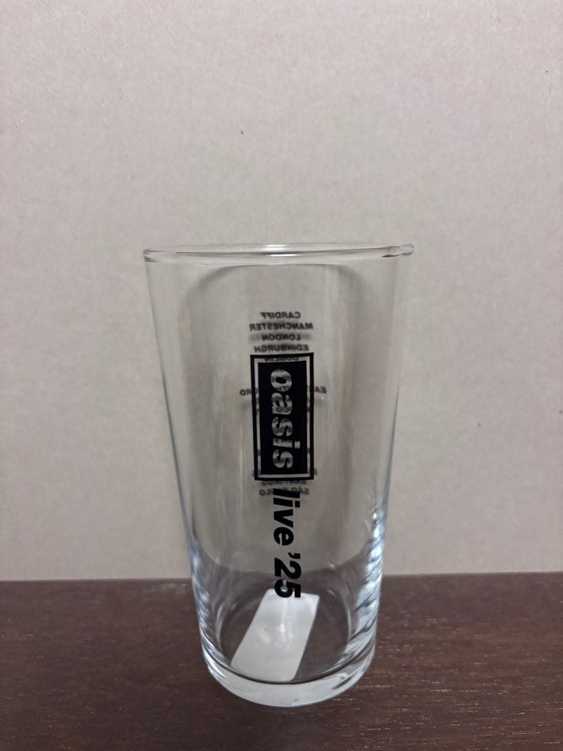 Oasis live '25 パイントグラス