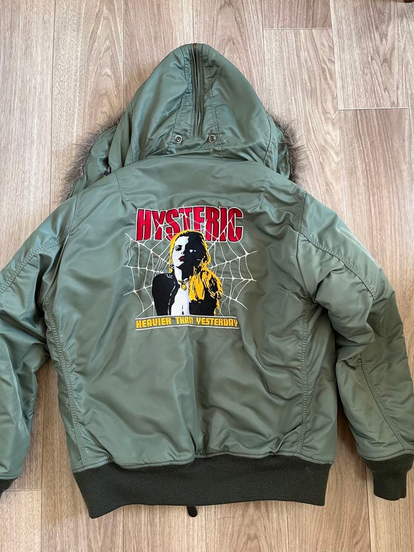 [kanata]HYSTERIC GLAMOUR N2B オリーブグリーン