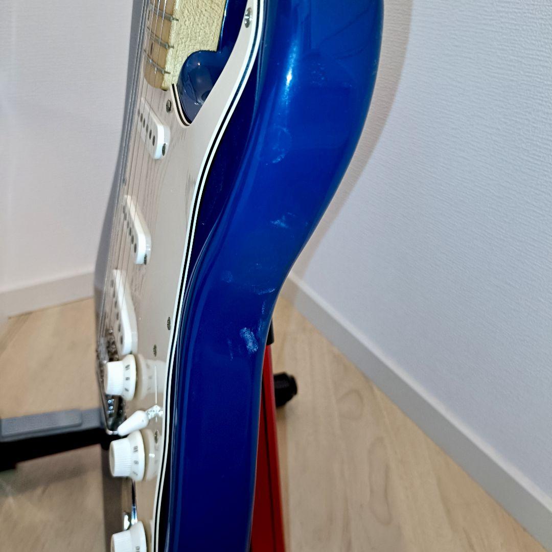 Squier ストラトキャスター 簡易メンテ済み ブルー