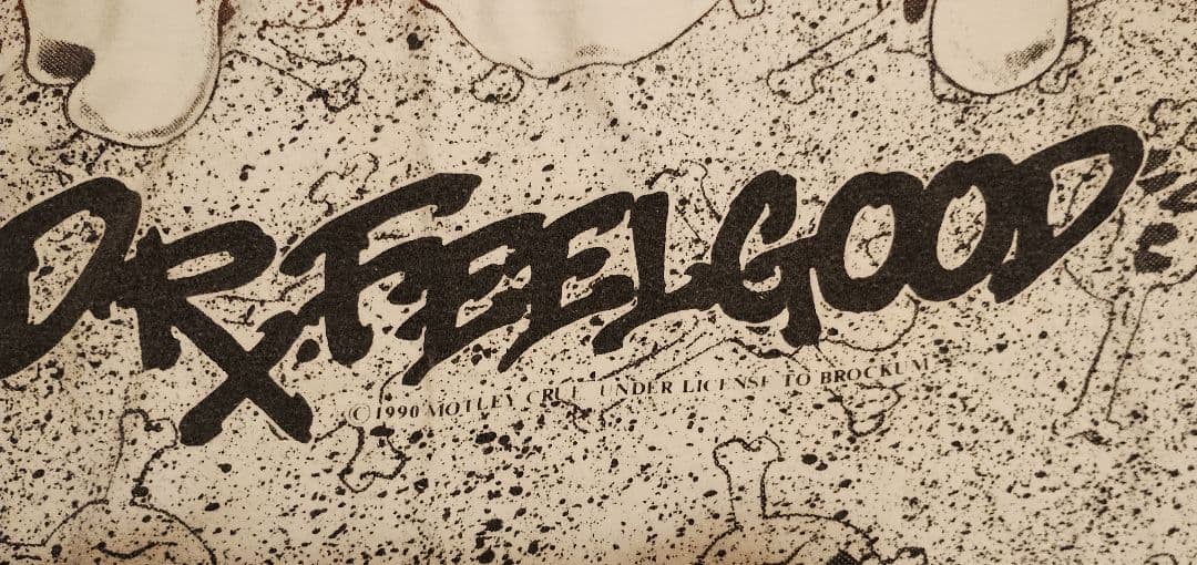 【値下不可】モトリークルー Dr.フィールグッド90オールオーバープリント