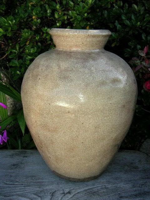 ♥時代♥　御深井焼　♥壺♥　花瓶　骨董　古玩