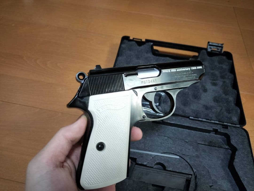 【美品・箱付】MARUZEN ワルサーPPK/S 40周年限定モデル