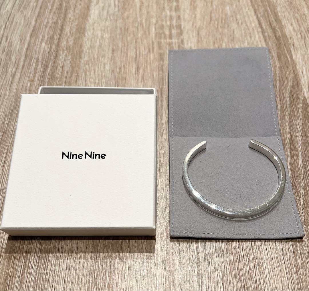 Nine Nine シルバー925 バングル　幅6mm 22-B-007