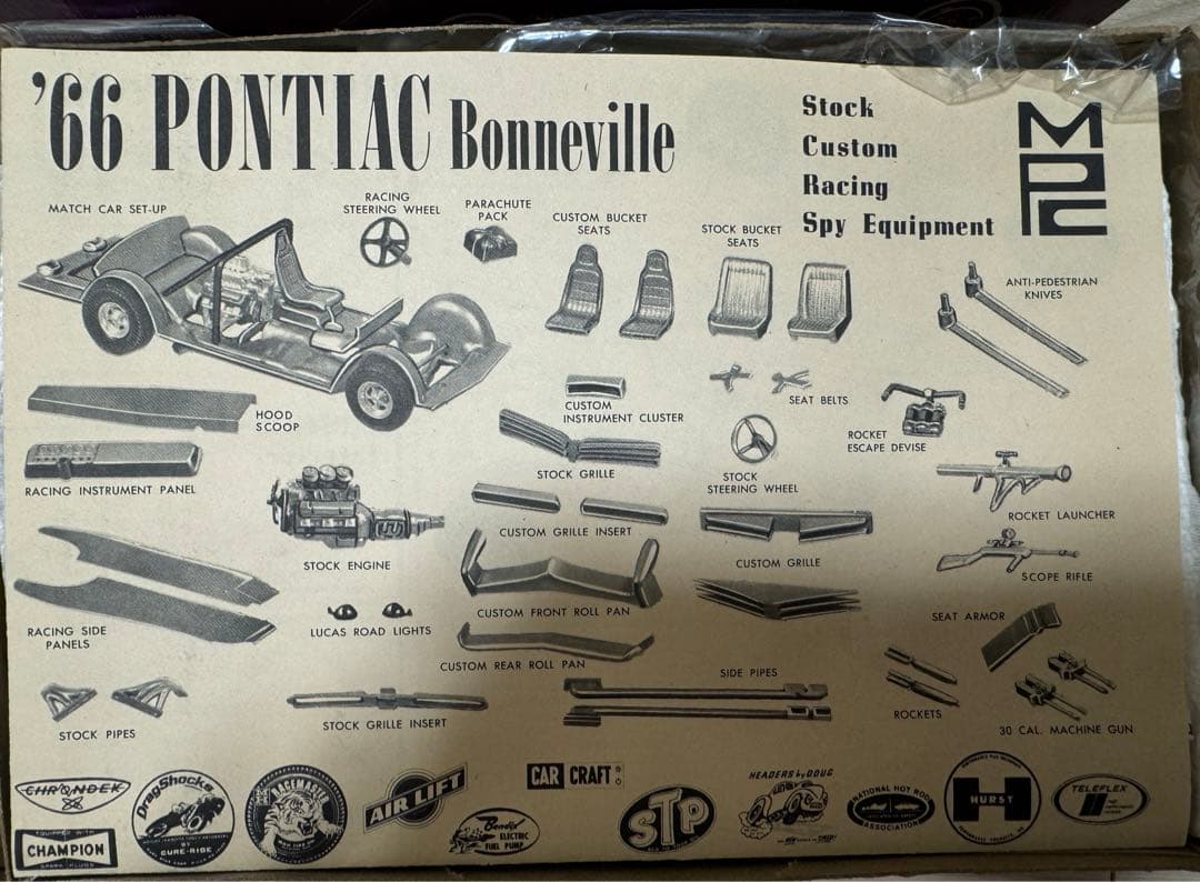 自動車 1966 PONTIAC BONNEVILLE HARDTOP