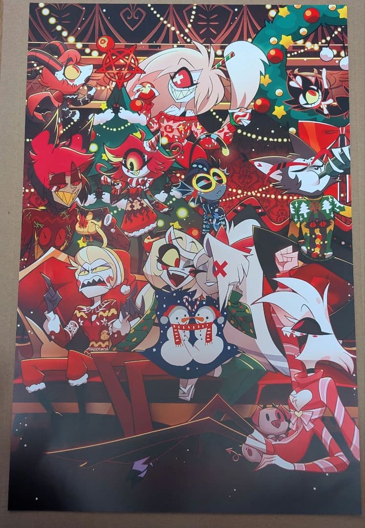 ポスター HAZBINHOTEL Hotel Staff Holiday Poster