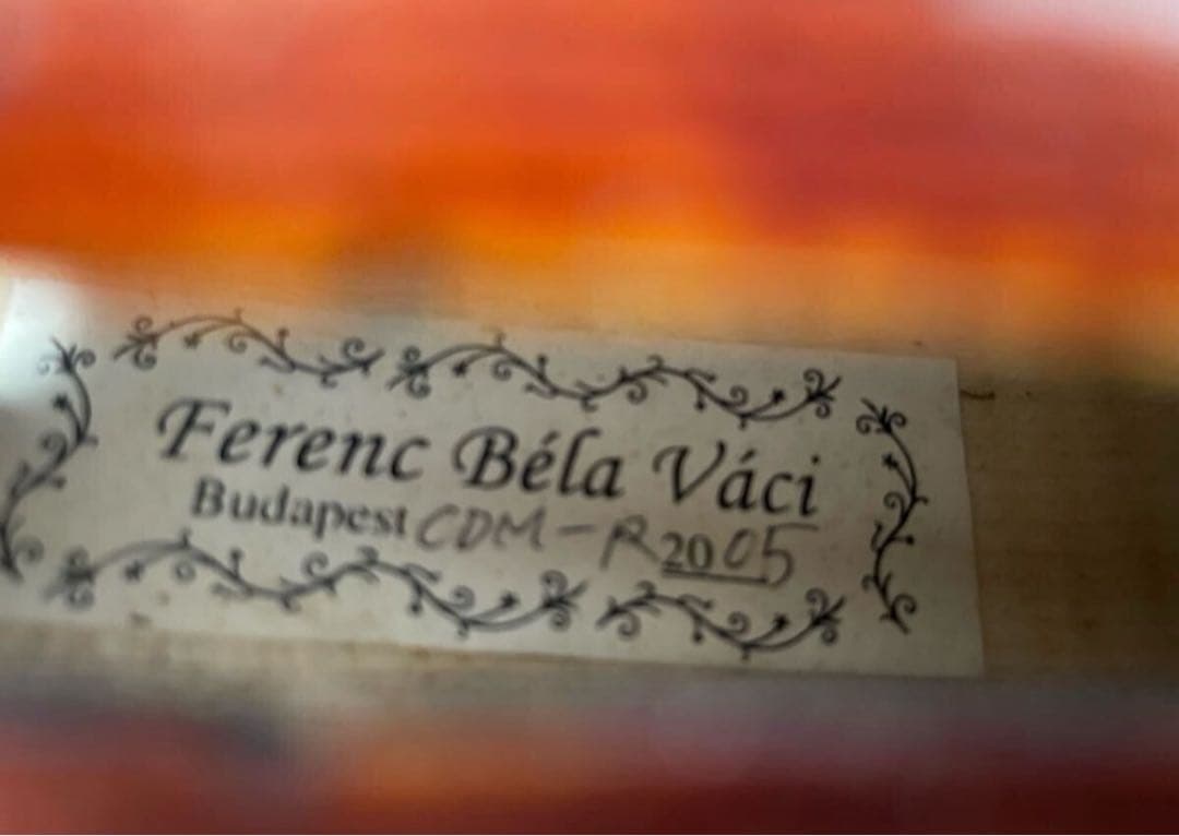 Ferenc Bela Vaci フェレンツベラバーツィ バイオリン　CDM-R