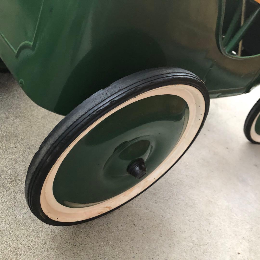 クラシック ペダルカー グリーン 乗用玩具