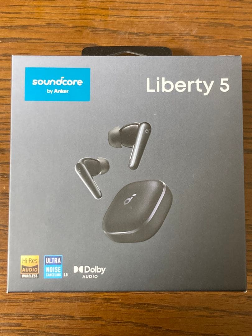 【外箱開封のみ】soundcore Liberty 5 ワイヤレスイヤホン