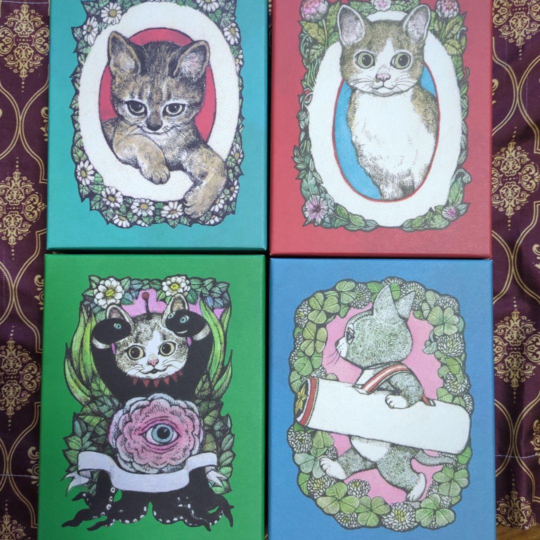 おまけ付　ヒグチユウコ　　BOX　ボリス雑貨店　BOX小さな画集4個