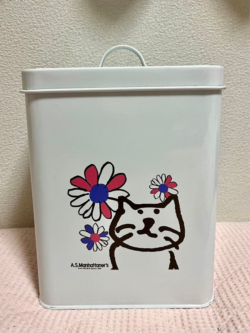 マンハッタナーズ　ホーロー缶　収納