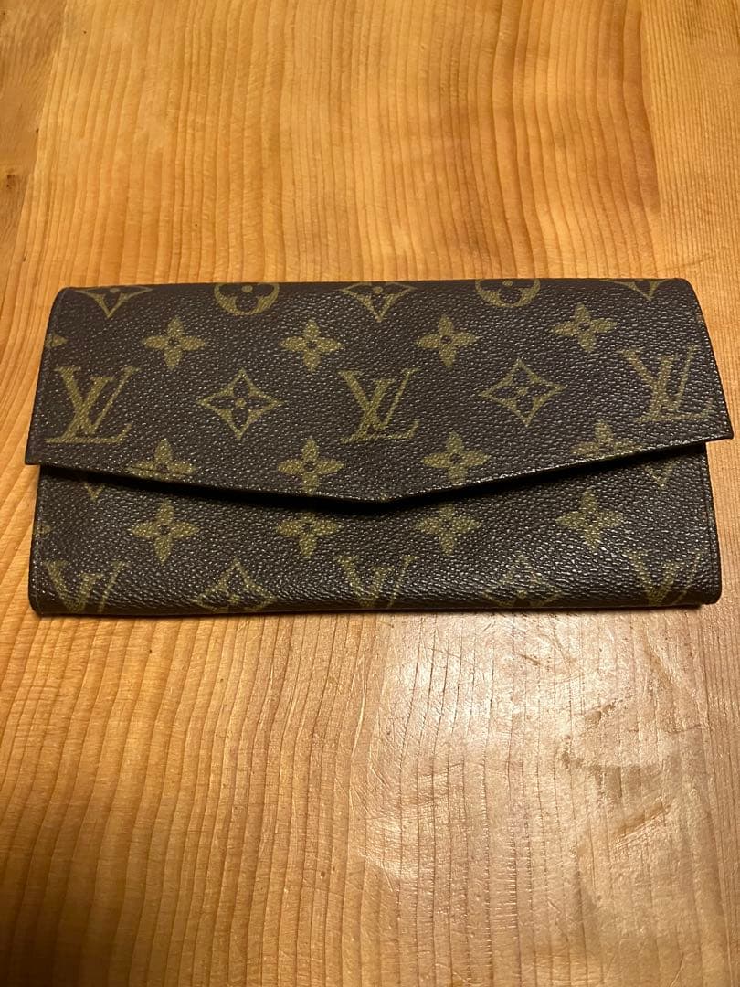 【極美品】レア LouisVuitton モノグラム 二つ折り財布 ヴィンテージ