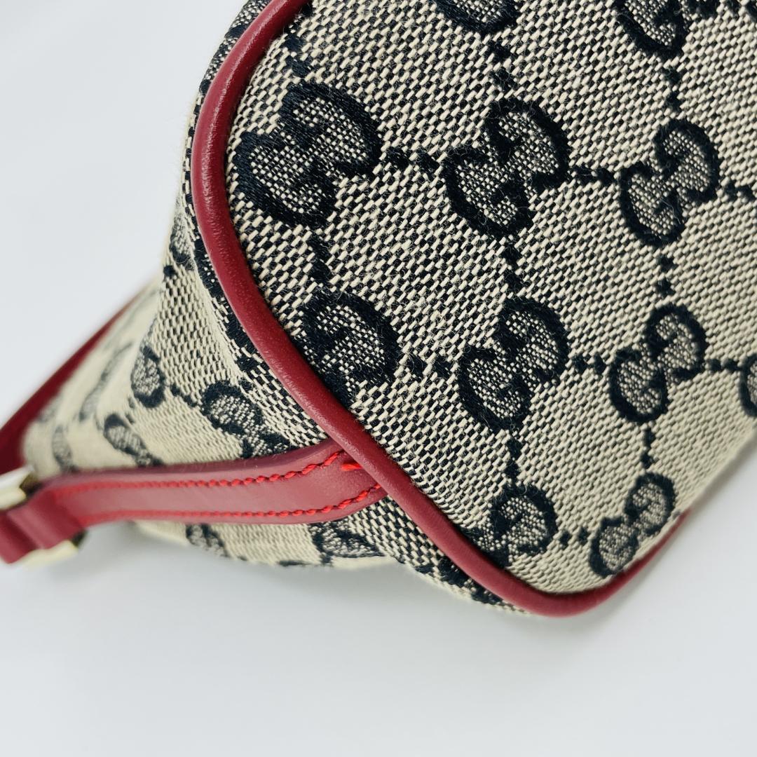 GUCCI　グッチ　GGキャンバス 0391103 アクセサリーポーチ