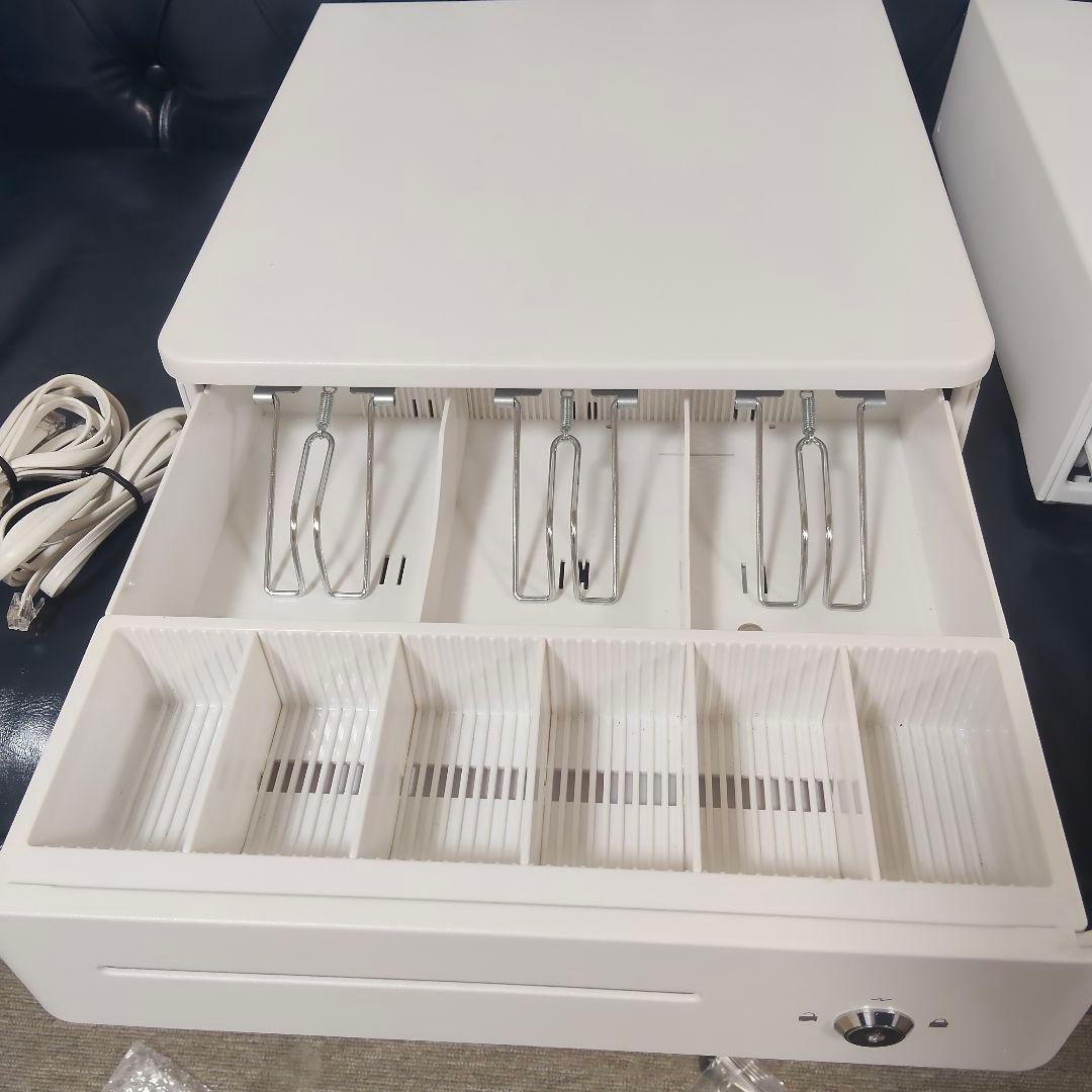 スター精密 モジュラーキャッシュドロア MJD36M-WT 2台セット 鍵付き