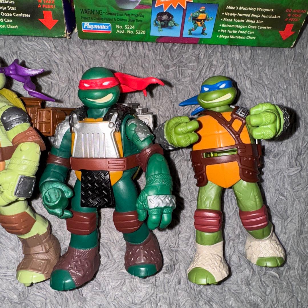 ミュータントタートルズ ミューテーションズフィギュア　ピザハウスバトルセット