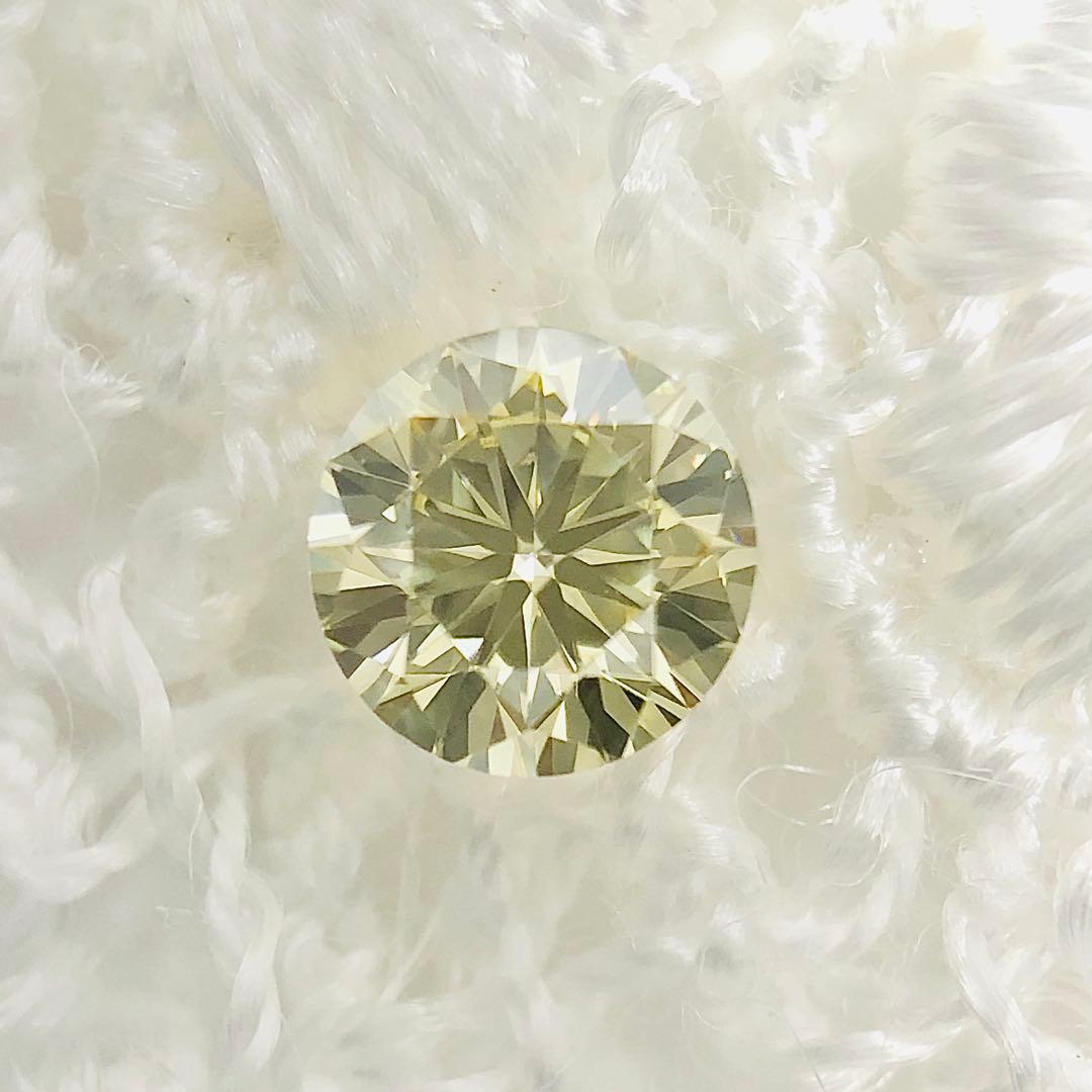 0.207ct Light Yellow SI-1 GD イエローダイヤルース