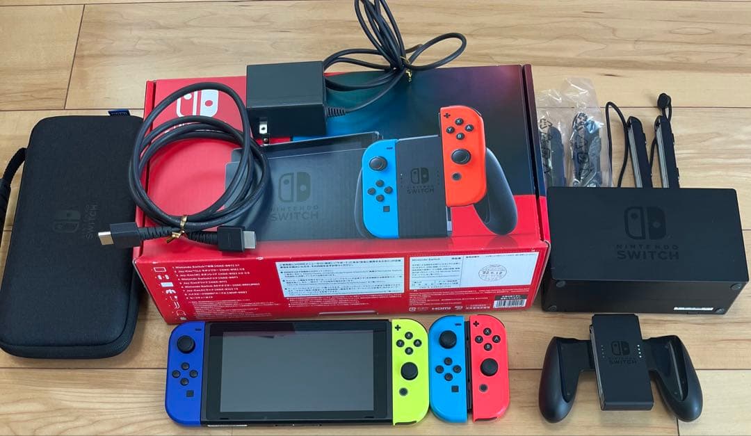 Nintendo 任天堂　ニンテンドー　switch スイッチ本体　フルセット