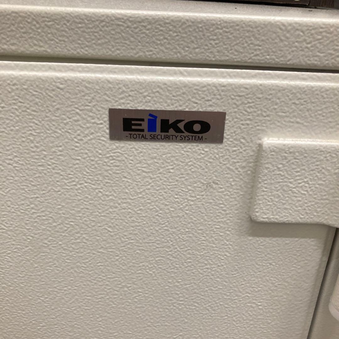 EIKO⭐️耐火金庫⭐️ダブルキー⭐️ホワイト⭐️白⭐️美品⭐️