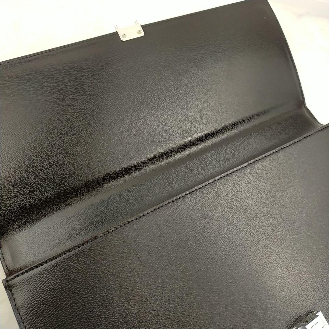 ✨️極美品✨　dunhill　ビジネスバッグ　黒　レザー　ロゴ