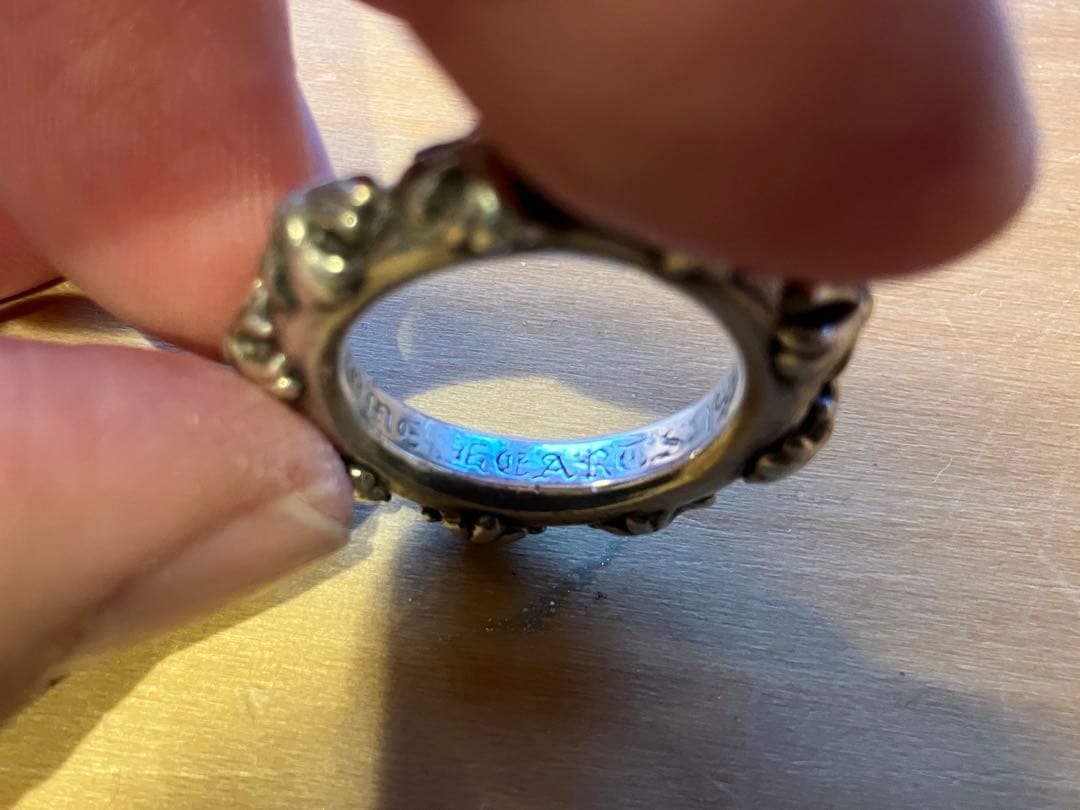 Chrome Hearts 1997フラワーモチーフリング 925