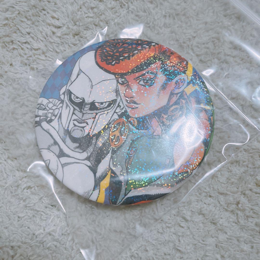 ジョジョの奇妙な冒険　ジョジョ展　2017 缶バッジ　レア　東方仗助　荒木飛呂彦