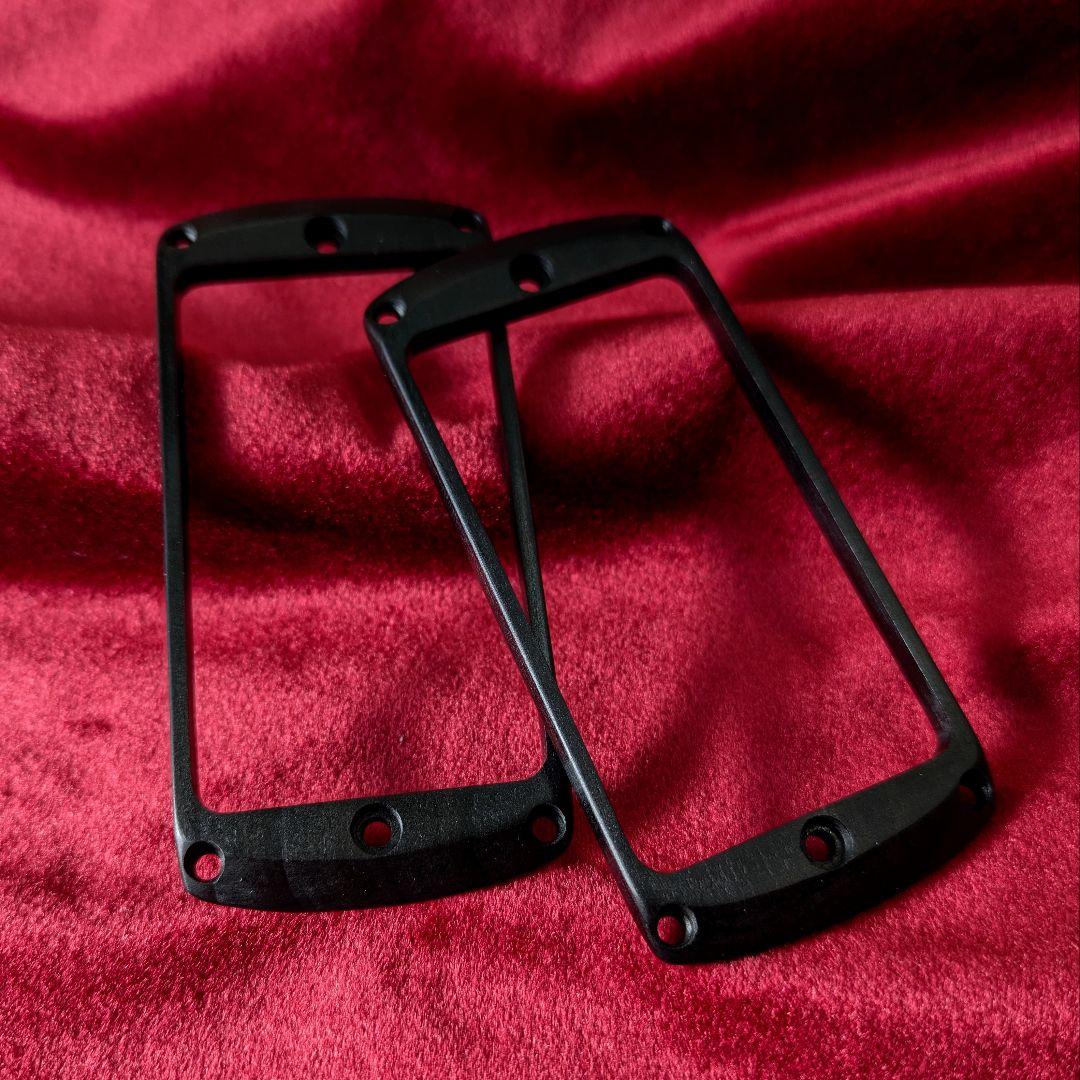 エレキギター　黒エボニー製 エスカッションリング PRS Paul’sタイプ