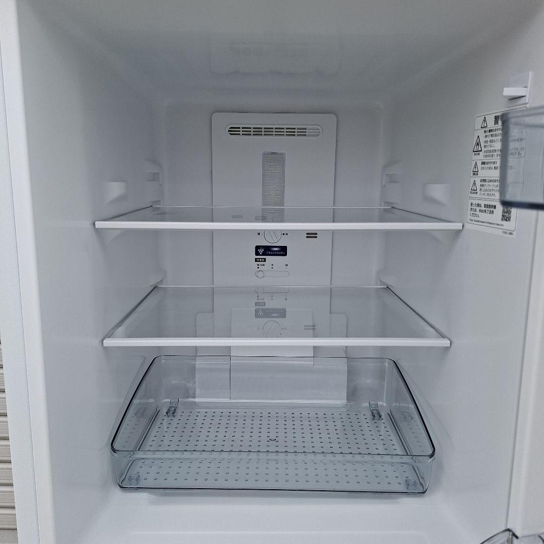 【美品】シャープ ノンフロン冷凍冷蔵庫 ホワイト 【2023年製】