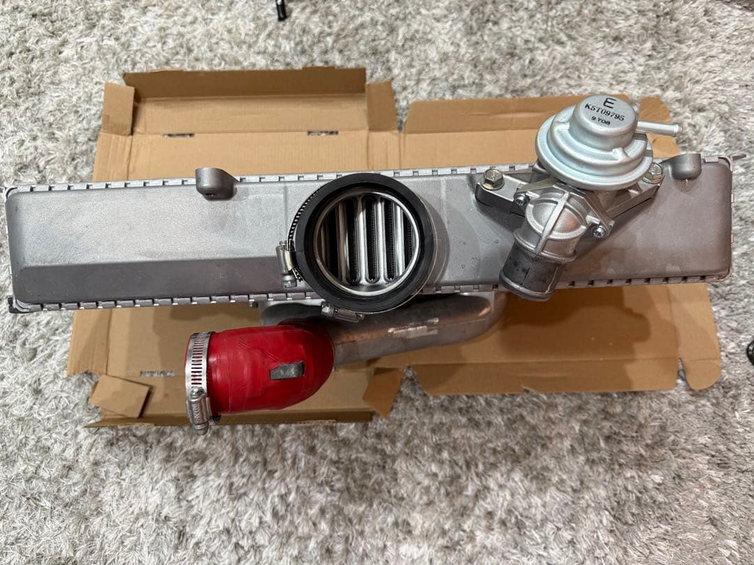 アルミ インタークーラー Y字型