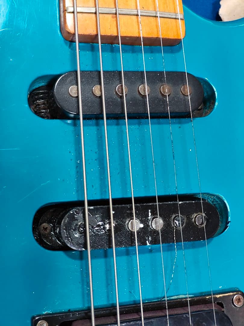 10日ほど修理いたしますWashburn G-JRV エレキギター 青