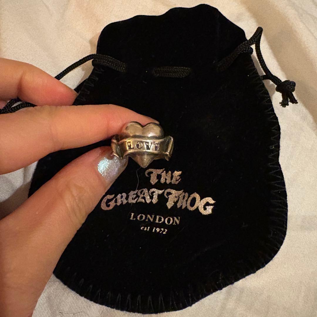 thd great frog ハート　シルバー　リング