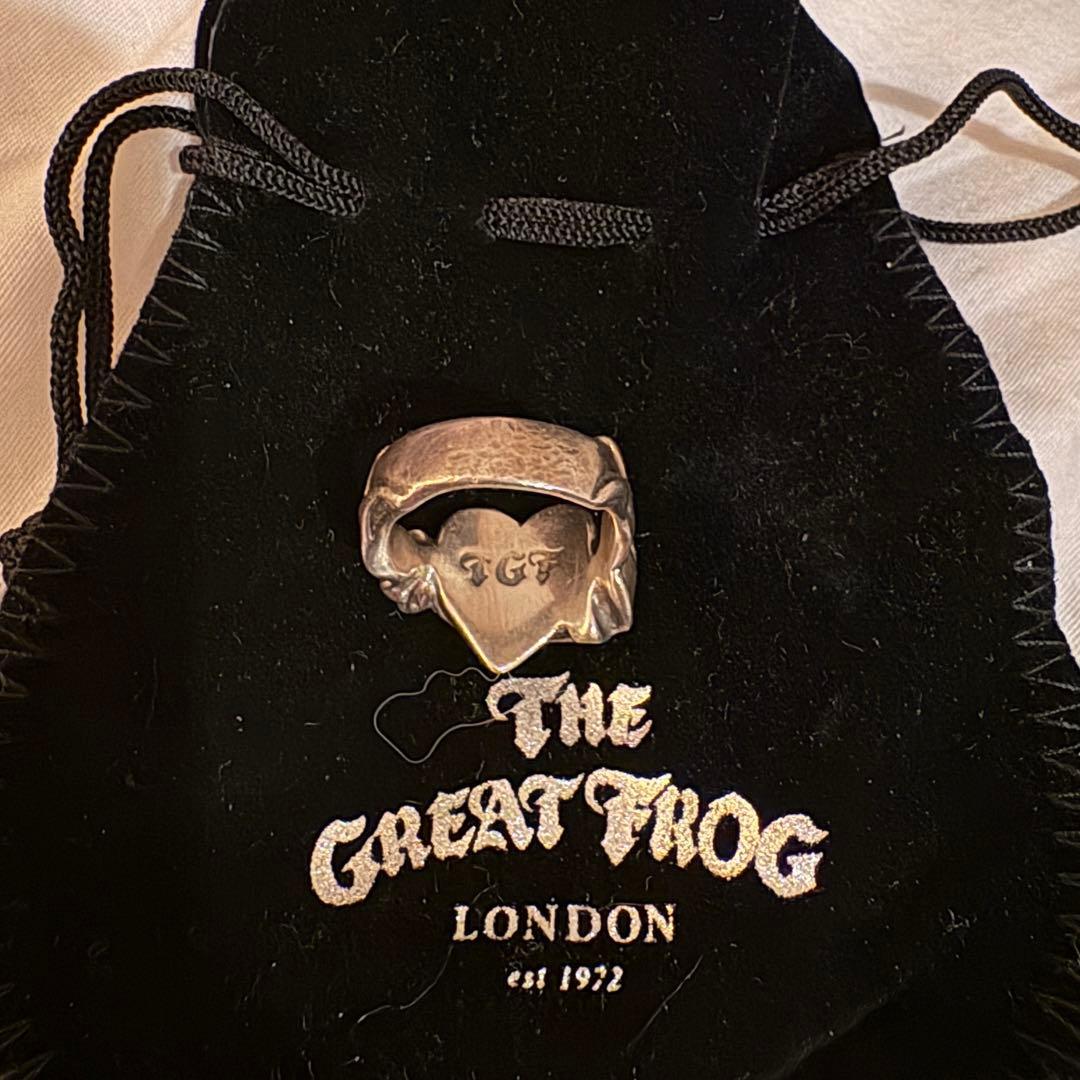 thd great frog ハート　シルバー　リング
