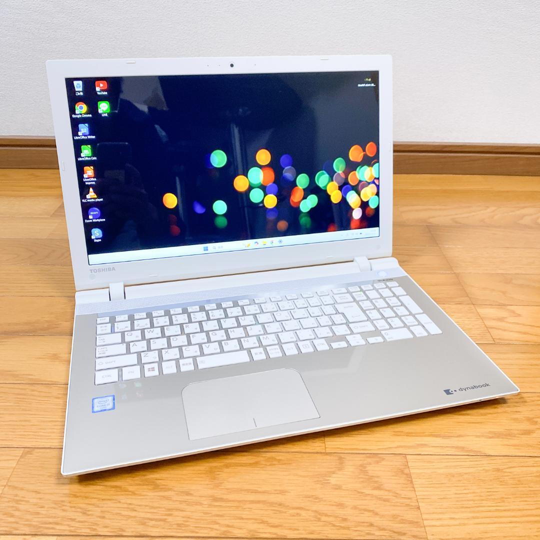 贅沢性能✨Corei7 大容量SSD512 メモリ16 爆速東芝ノートパソコン
