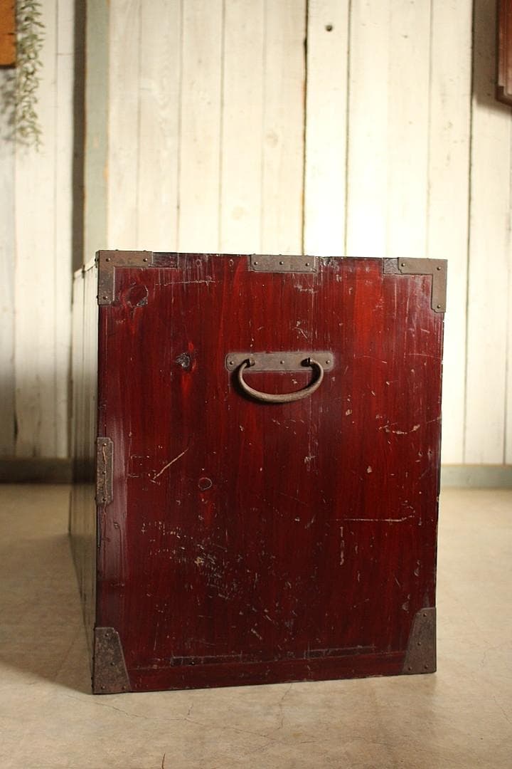 綺麗な時代庄内箪笥　抽斗2段