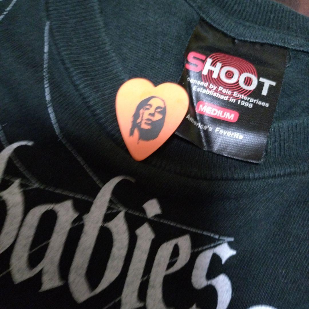 バックヤード・ベイビーズ　Tシャツ　使用済ピック