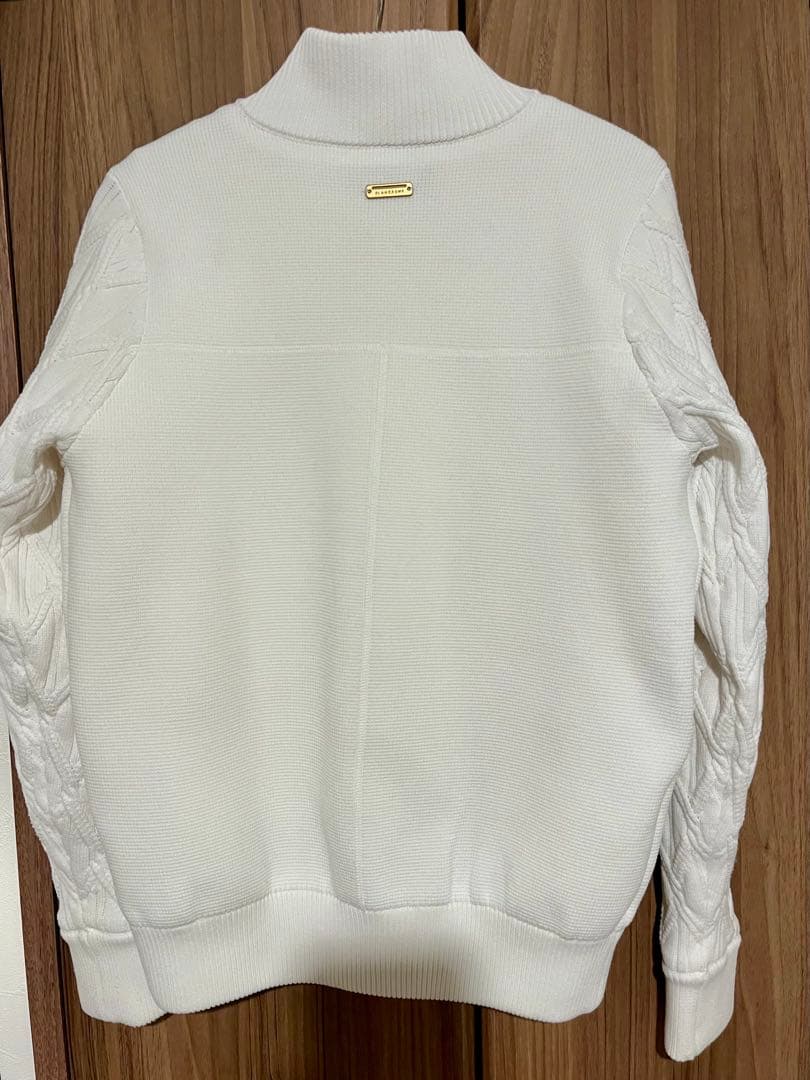 ST ANDREWS ニットブルゾン　ニットジャケット【クリーニング済み】