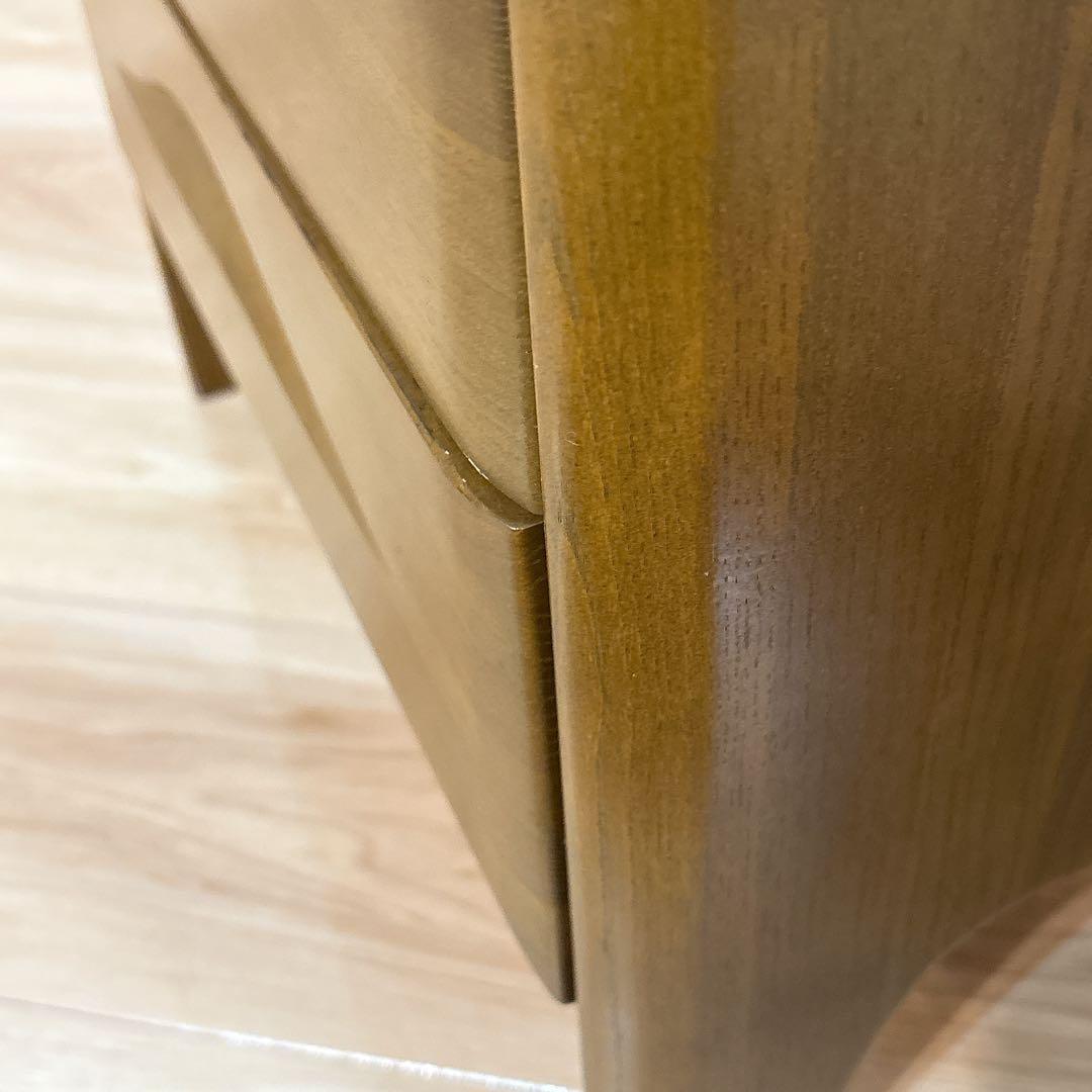 ✨極美品✨ カリモク 電話台 キャビネット コンセント付き 4段引出し 送料無料