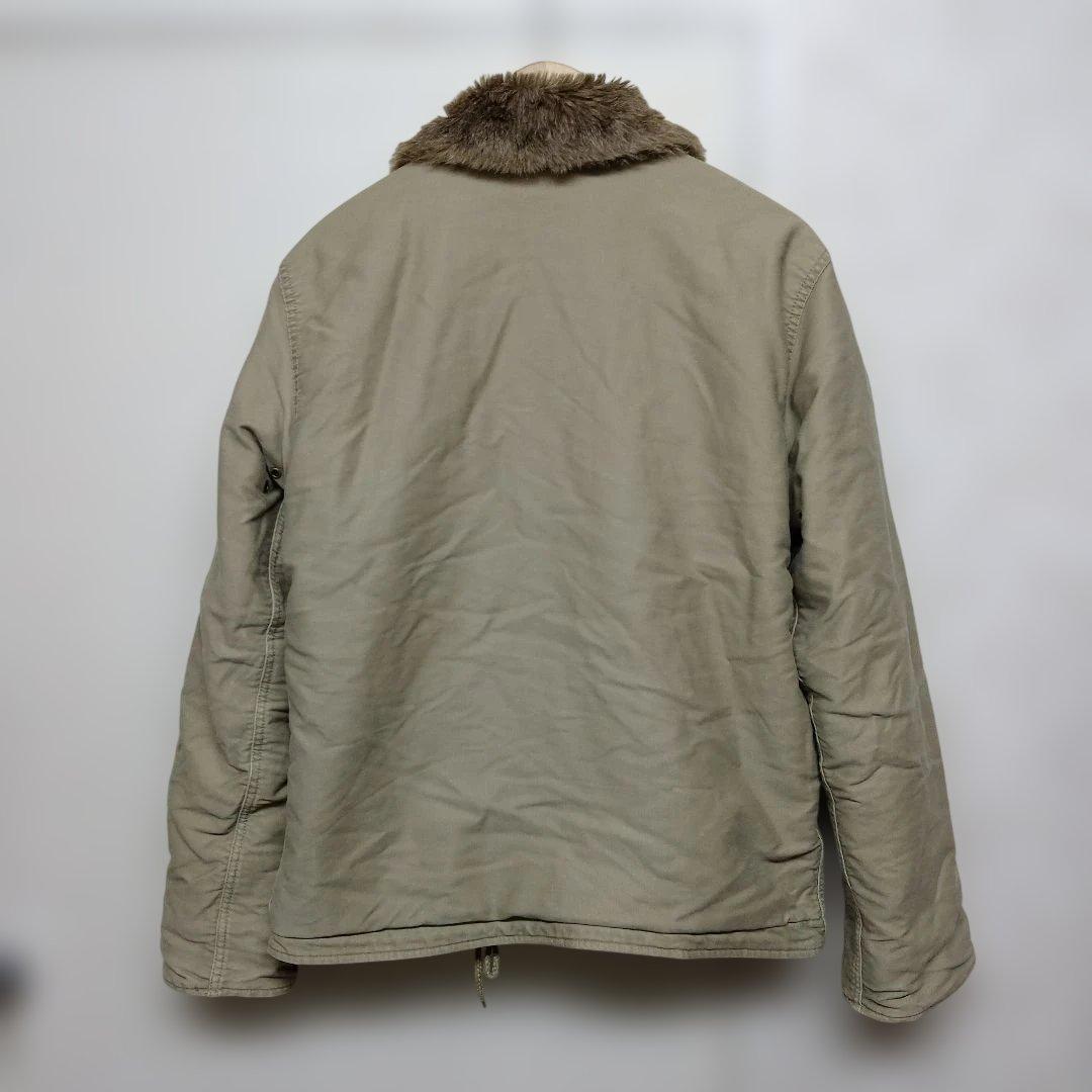 W737 U.S.N. N-1 デッキジャケット 古着 TALONジップ