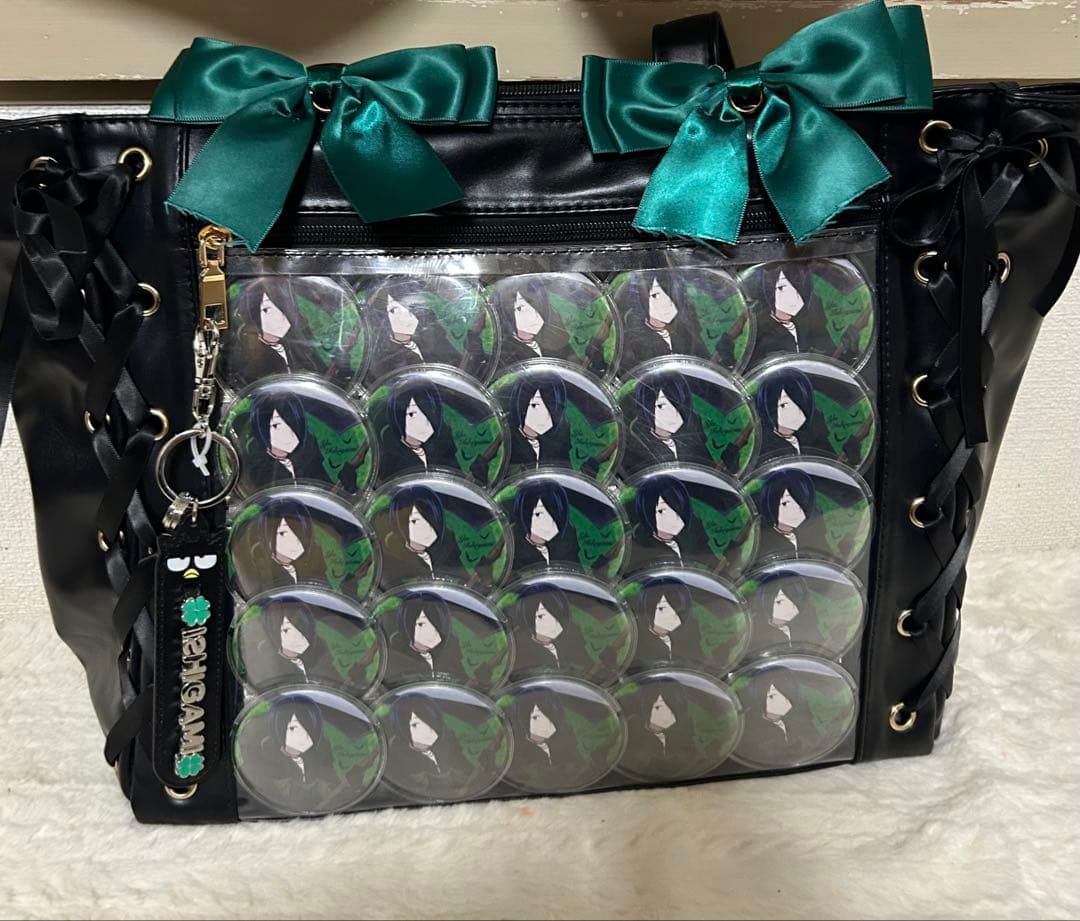 かぐや様は告らせたい 石上優 痛バッグ ハロウィン ブラック 石上 A4 痛バ