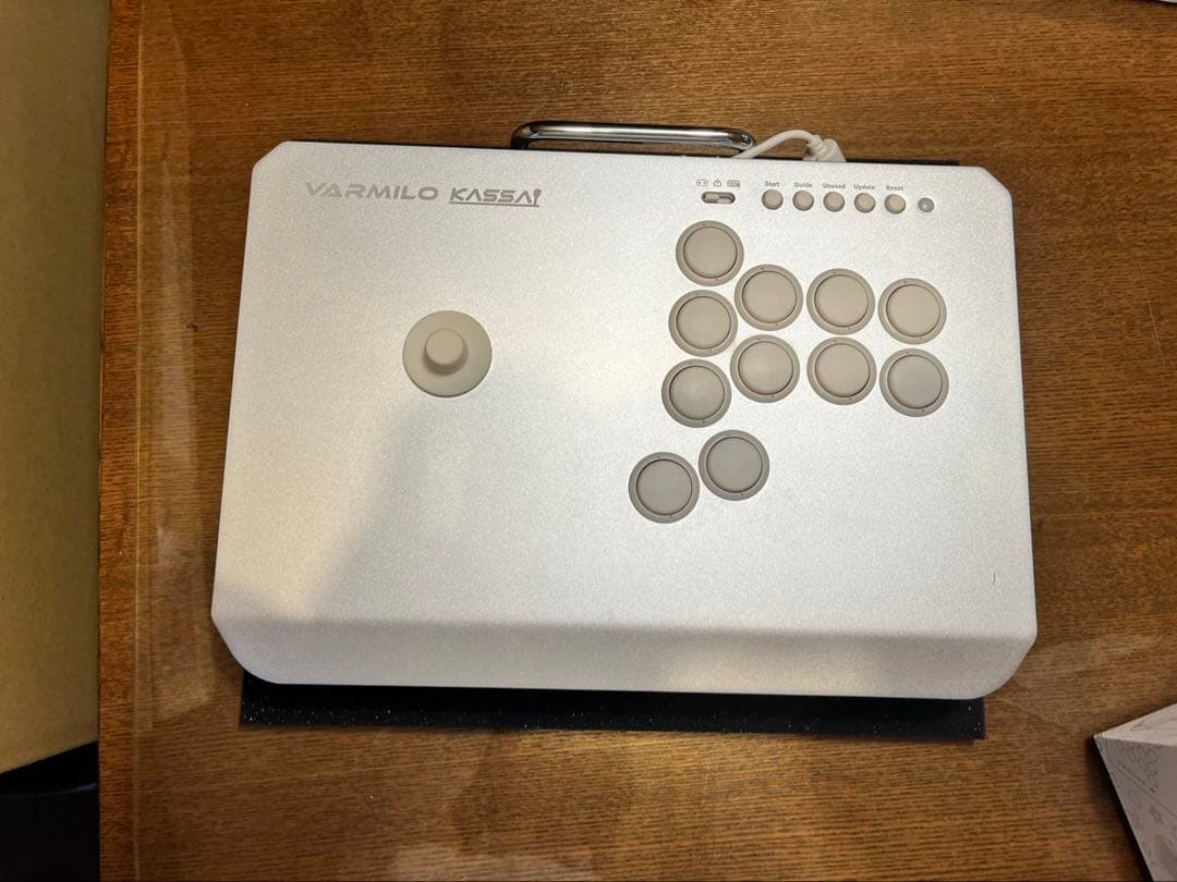 VARMILO KASSAI Lunar Silver 交換用ナス型レバー付き