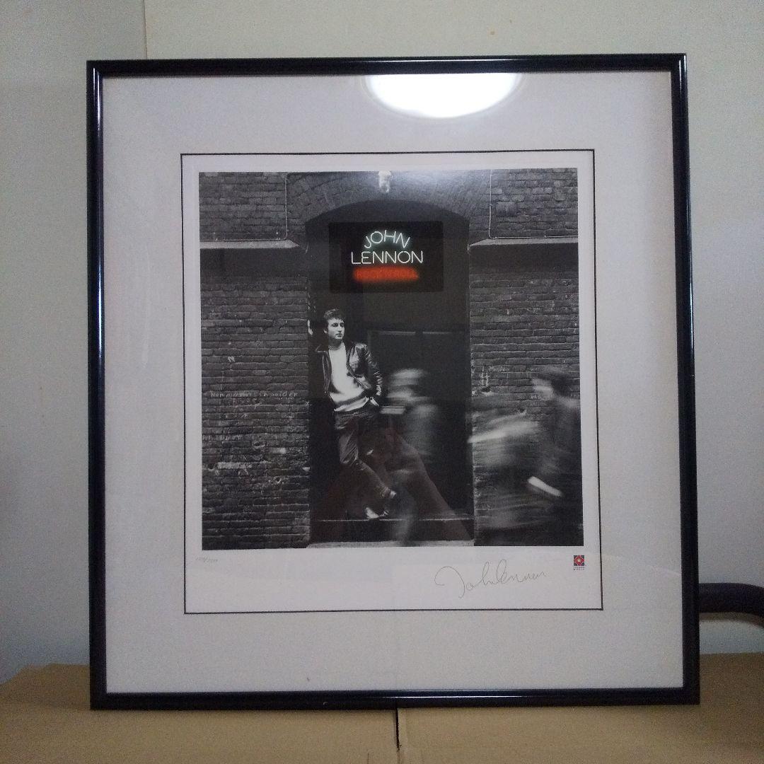 ジョンレノン アートフレーム ロックンロール ビートルズ