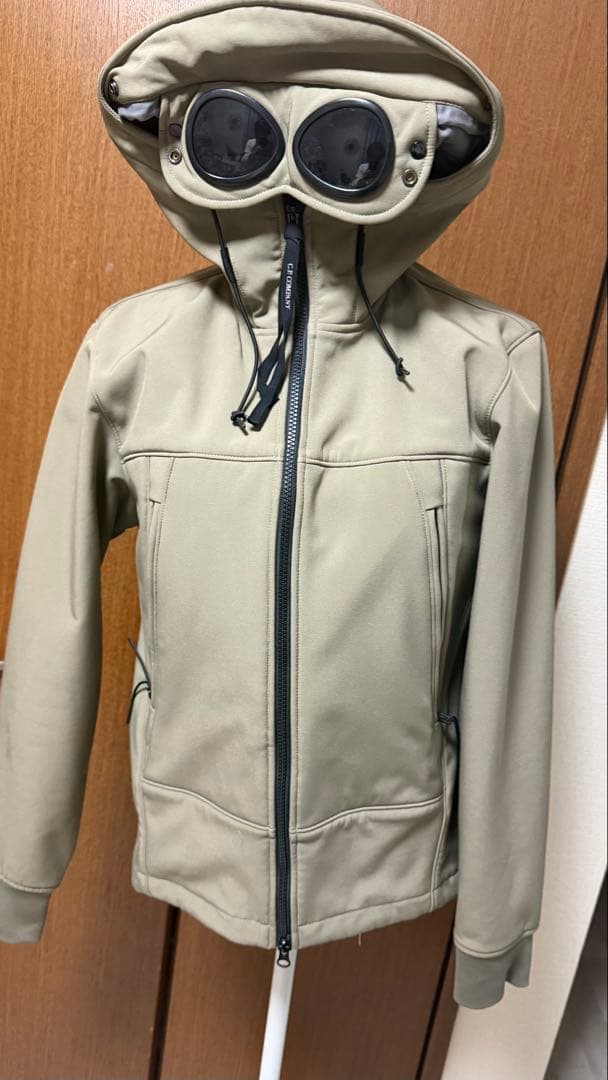 CP company ゴーグル パーカー　サイズ46 カーキ