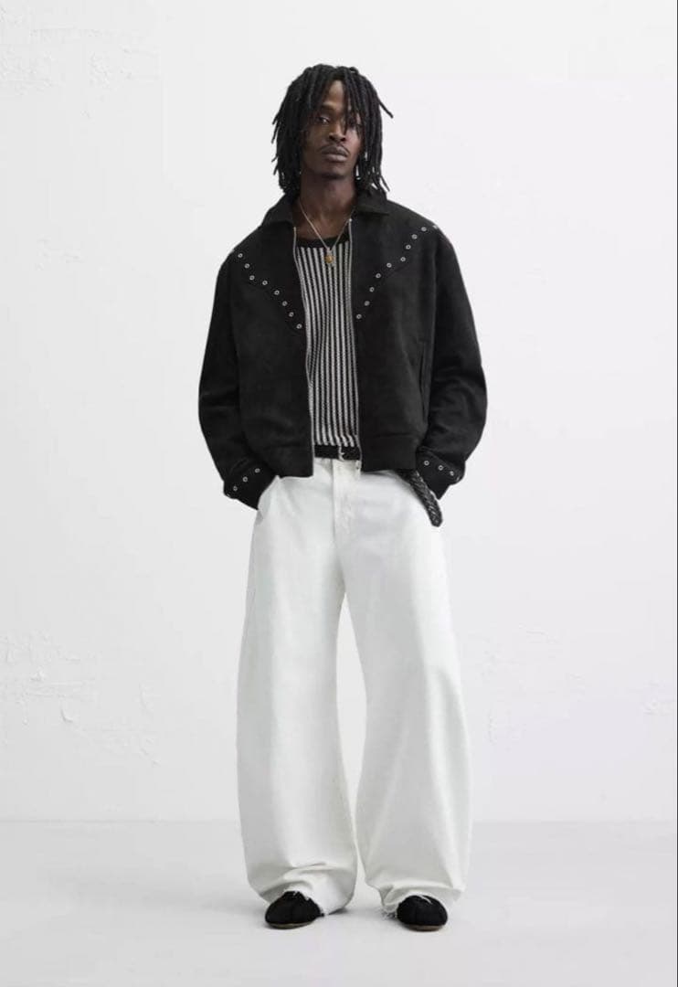 フェイクスエードジャケット