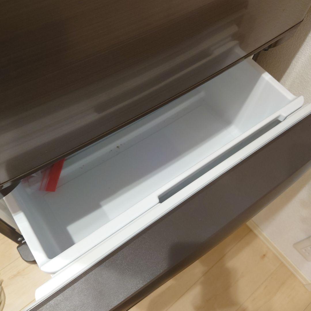 Panasonic 右開き冷蔵庫 315L 3ドア ブラウン