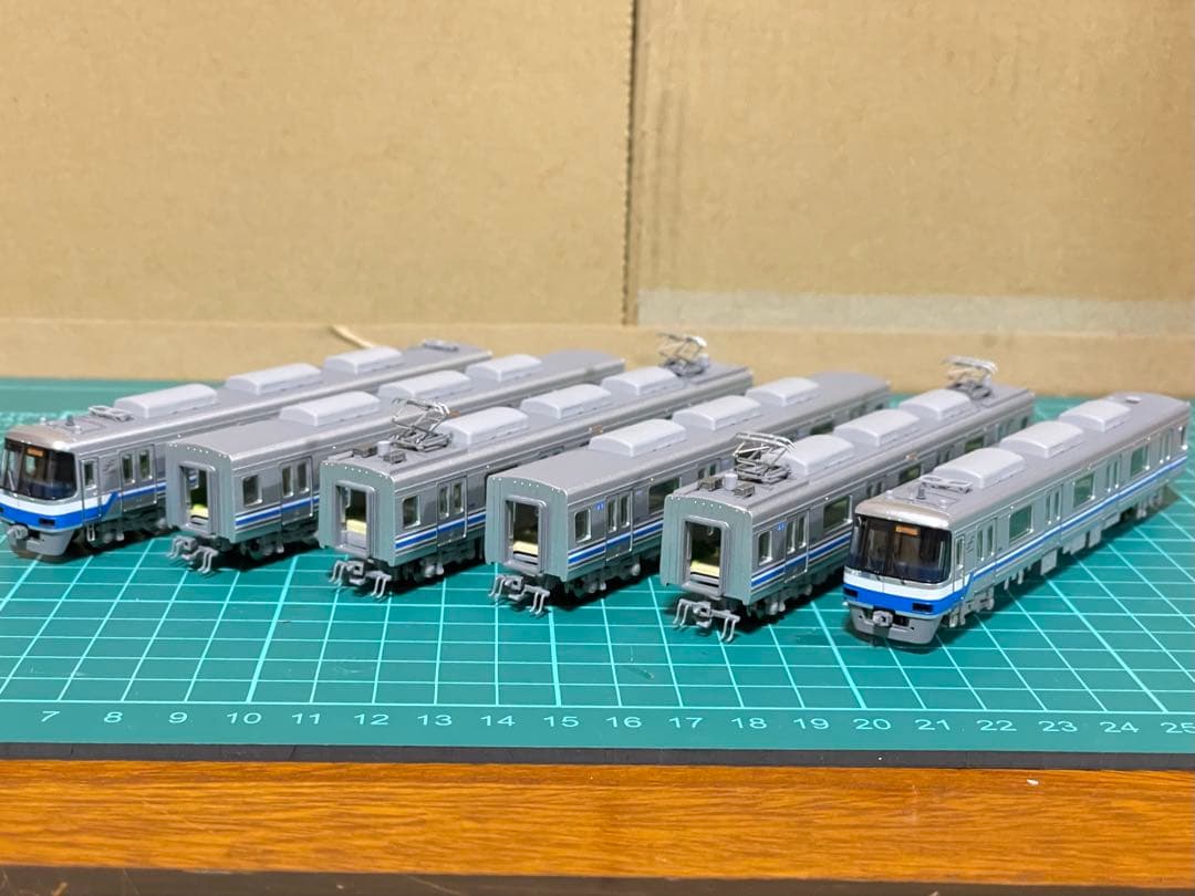 ポポンデッタ6035福岡市交通局2000系3段帯使用　ポポンデッタ室内灯付き