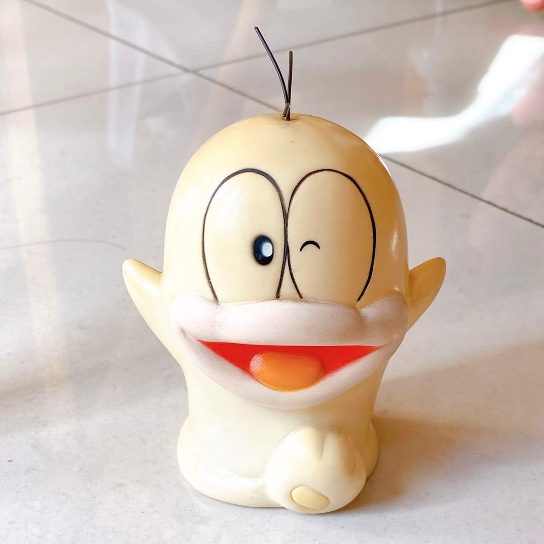 お化けのQ太郎　ソフビ　銀行貯金箱