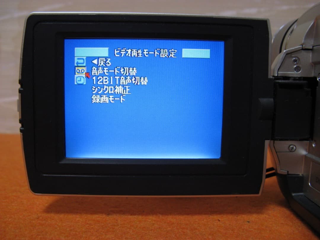 動作OK!☆VictorのMiniDV/デジタルビデオカメラ・GR-DVA10