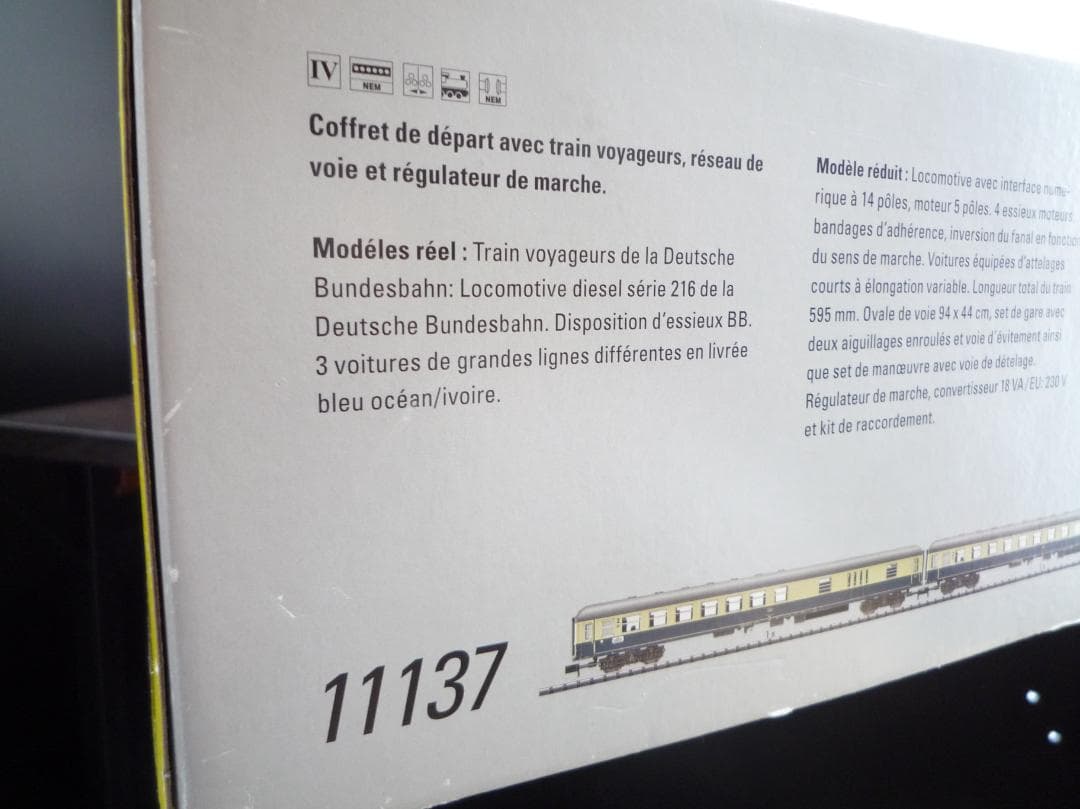 Trix Minitrix 11137 スタートパック